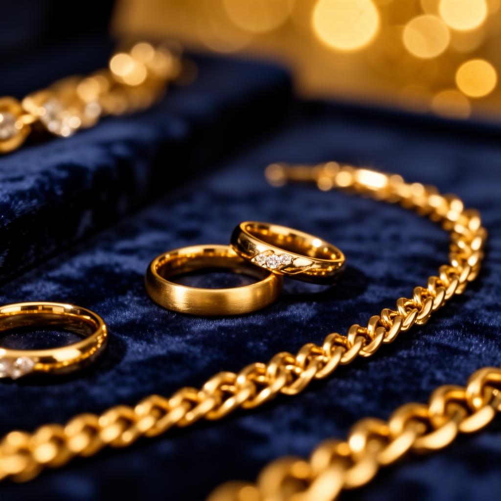 Gouden sieraden klaar voor taxatie bij Goud Inkoop Gouda